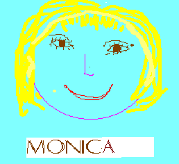 Monica – self portrait.
